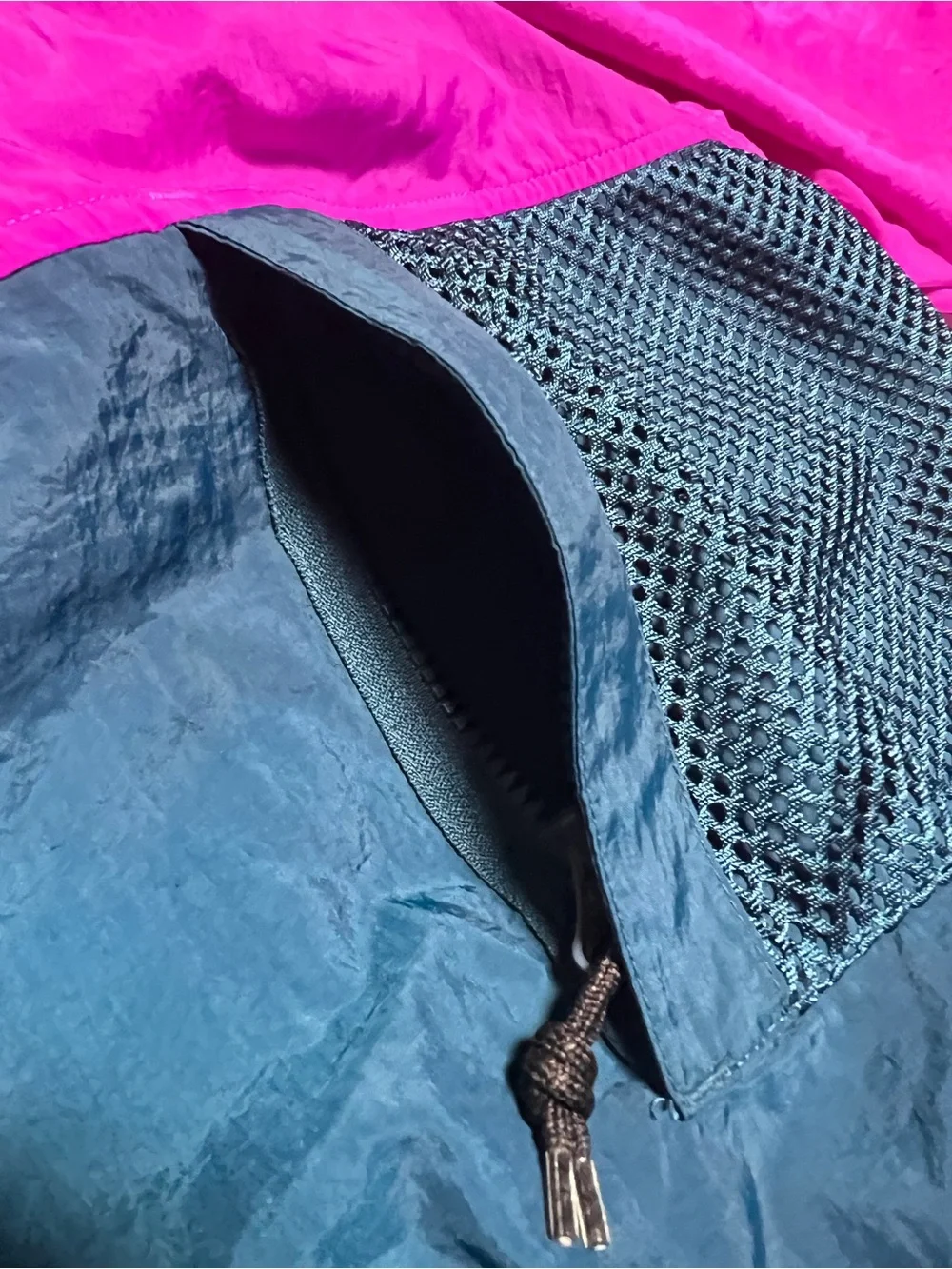 Nike ACG Women's Pullover Jacket - Magenta & Teal